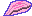 Pixel-art sakura petal